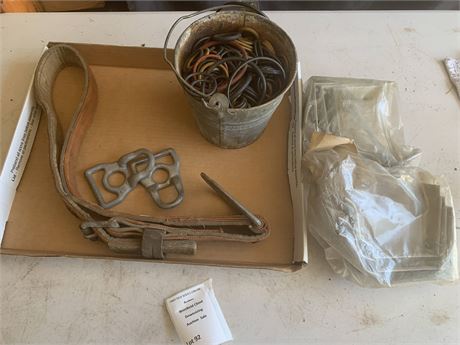 Climbing Belt, O Rings, Gutter Splices