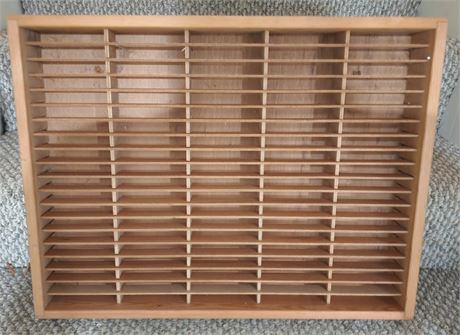 Wood Storage Organizer