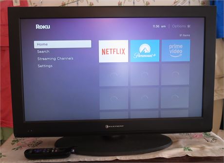 Element 26" Tv With Roku Stick