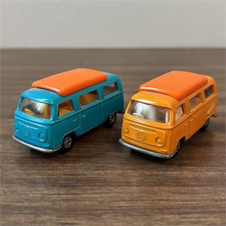 Matchbox Lesney Superfast 1970 Volkswagen Camper Vans Lot of 2