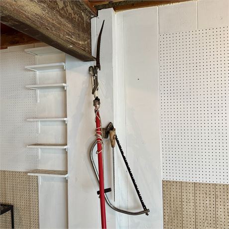 Power-Lever Pole Saw Branch Trimmer and More