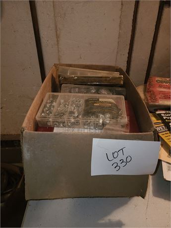 Box Full of Lock Nuts / O-Rings & More