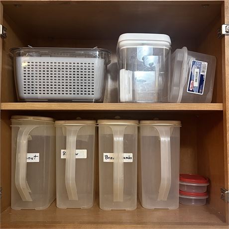 Food Storage & Dry Goods Cupboard Cleanout!