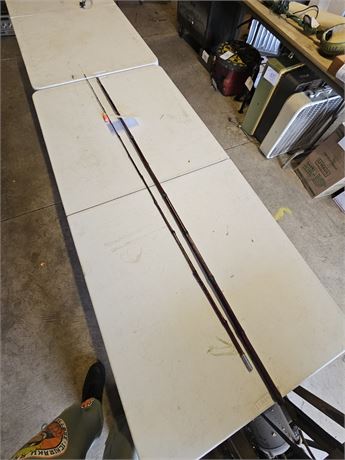 Vintage 114" Long Cane Pole