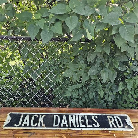 Metal Jack Daniels Sign