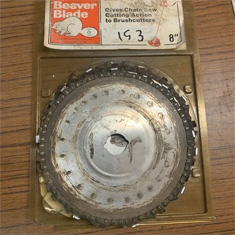 Beaver Blades Chainsaw Blade 8" Around