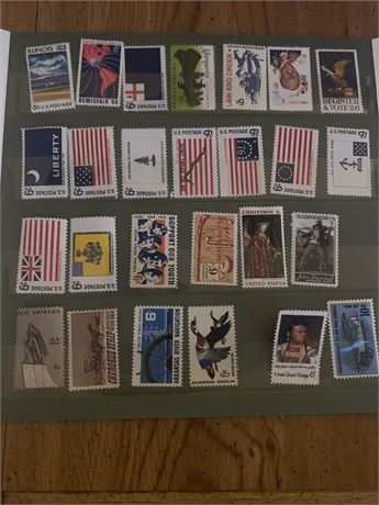Complete 1968 Year Commemorative US Postage Stamps Special Issue