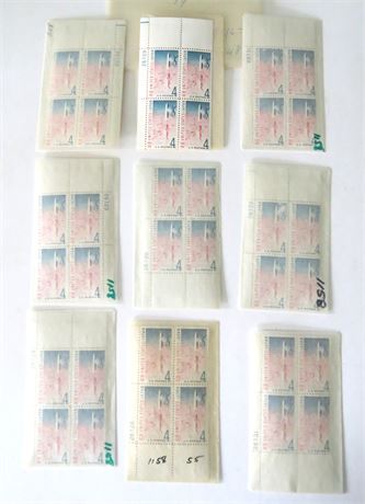 1960 4 Cent 100th Anniversary US & Japan Friendship Stamps