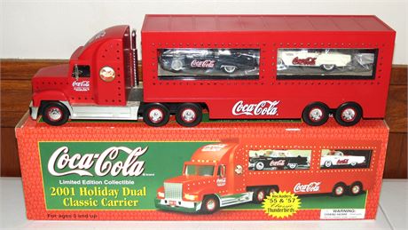 Coca-Cola 2001 Holiday Dual Classic Carrier