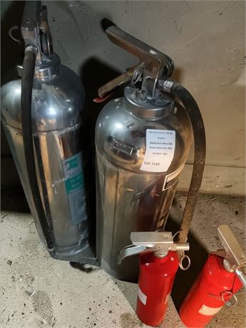 Large Stainless Steel Pressurized Water Extinguishers