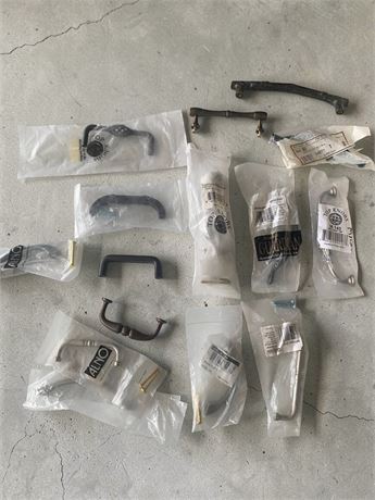 Hardware Lot - Cabinet Pulls & Handles By Top Knobs and Alno
