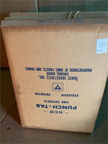 Vance Industries Punch-Tab Sink Support Lot