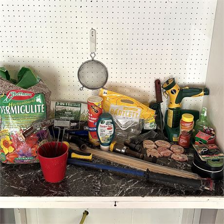Gardening and Related Shelf Cleanout