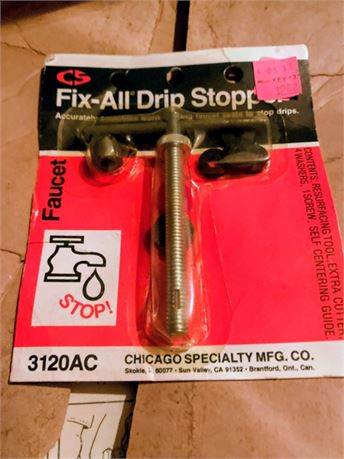 Chicago Specialty 3120AC Fix-All Drip Stopper Faucet Seat Tools
