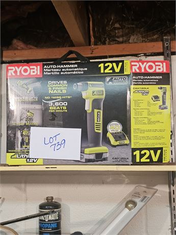 Ryobi 12V Auto Hammer