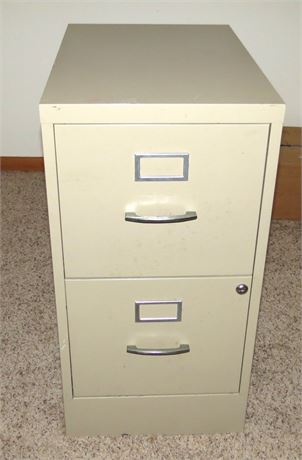 2 Drawer File Cabinet