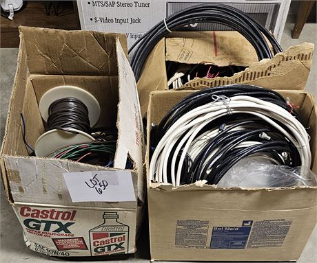 Mixed Wire & Cable Lot