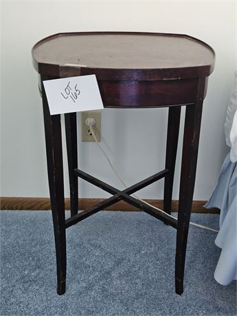 Vintage Wood Nightstand