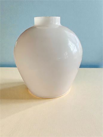 White Opaline Glass Globe Shades - 3 Cases