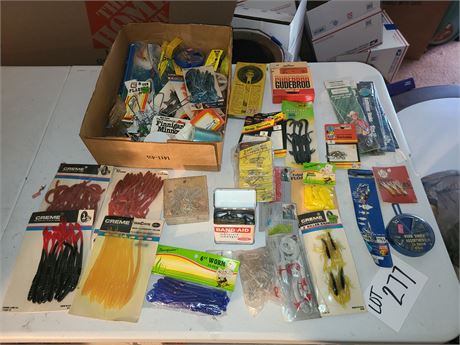 Large Lot of Mixed Fishing Tackle