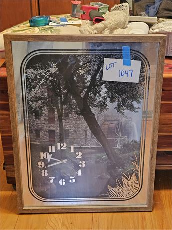 Picture Wall Clock - Battery Operated