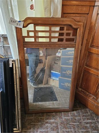 Lenoir Vertical Wood Mirror