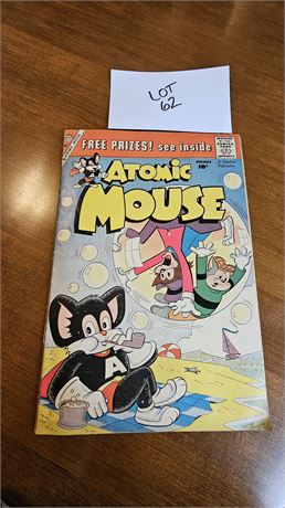 1953 Volume 1 Number 33 Charlton Atomic Mouse Comic Book