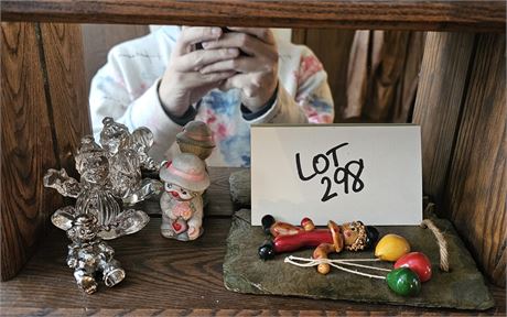 Mixed Clown Figurines- Size, Maker & Style Vary