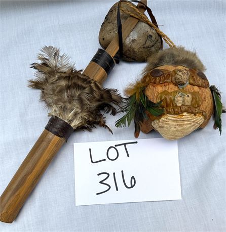 Vintage Native American Ritual Items