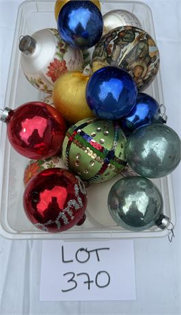 Assortment of Christmas Ornaments