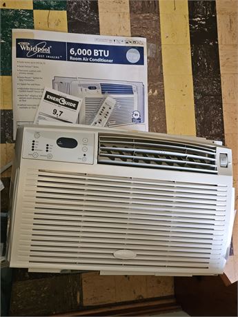 Whirlpool 6000BTU Window Room Air Conditioner