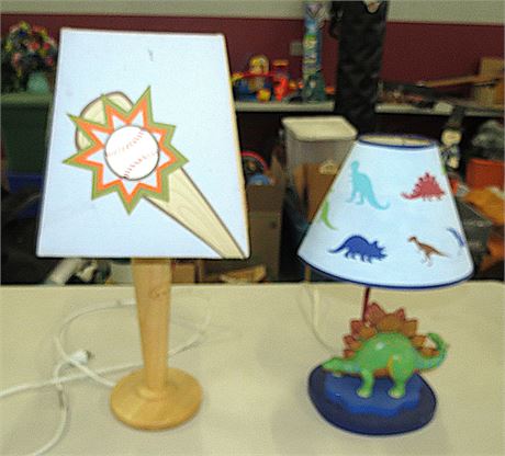 2 Children's Lamps