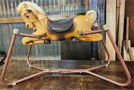 Vintage Wonder Horse Spring Rocking Horse