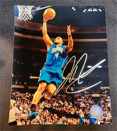 Jameer Nelson Signed 8" x 10" Photo