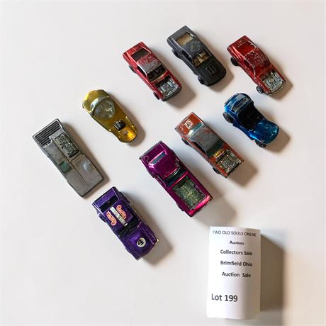 Hot Wheels Red Line Die Cast Car Lot