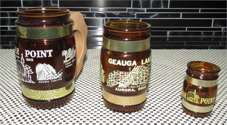 Cedar Point, Geauga Lake Souvenir Mugs