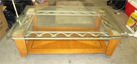 Glass Top Coffee Table