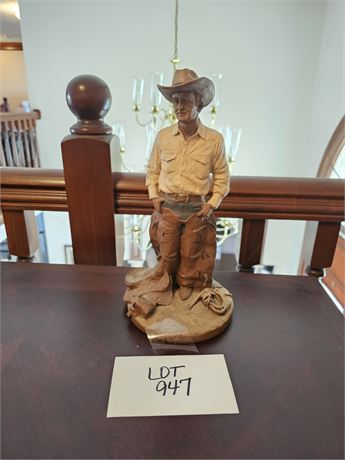 Tom Clark "American Cowboy" Featuring Depiction of Anthony B. Armstrong