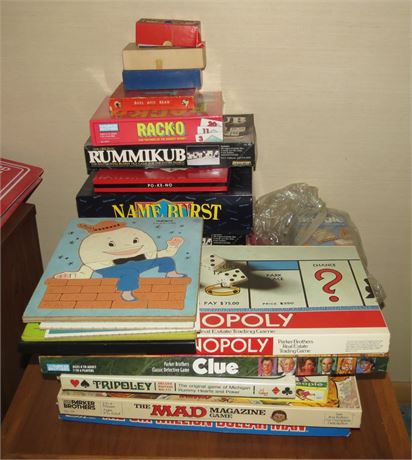 Board Games, Puzzles