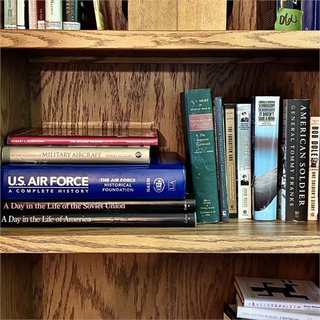 Books Lot - Military, History, Coffee Table and Related