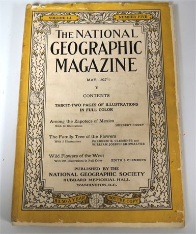 1927 National Geographic