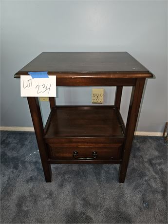 Pier 1 Imports Wood Nightstand