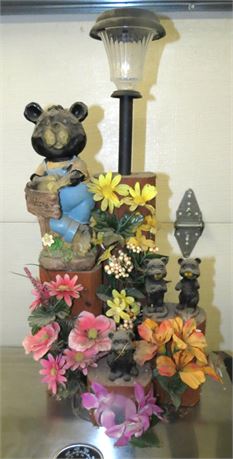 Bear/Flower Decor