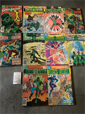 1970s DC Comics Green Lantern Bronze Age Comic Book Lot