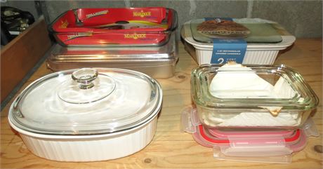 Various Casserole Dishes