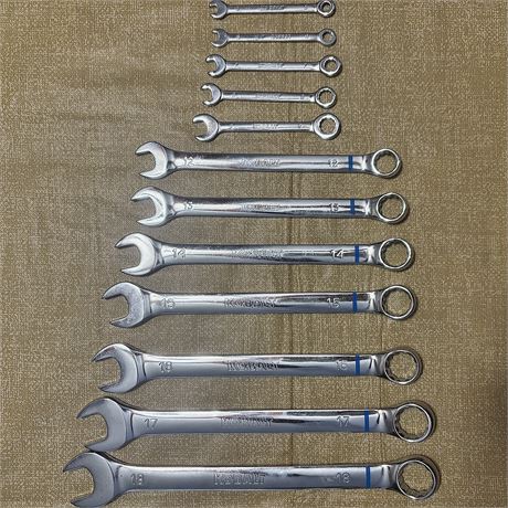 Kobalt 12 Pc. Metric Wrench Set (5-9mm; 12-18mm)