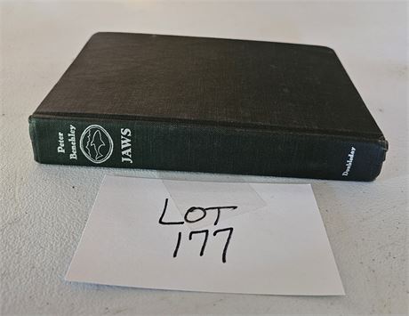 1974 Jaws Book Peter Benchley