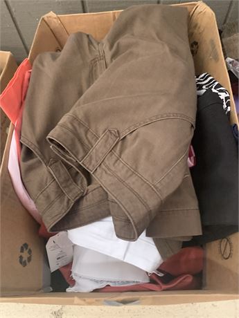 Box of Misc Clothing