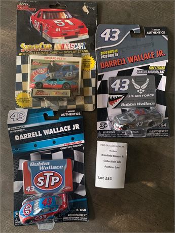 NASCAR Die Cast Cars Darrell Bubba"Wallace Jr, & Richard Petty