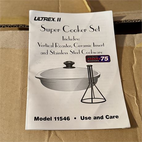 Like New Ultrex II Super Cooker Set